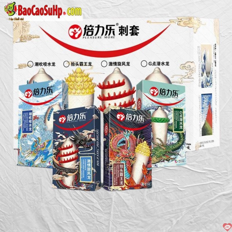 Bao Cao Su Dragon Overlord Râu Gai To Nổi Cực Chất Sướng 