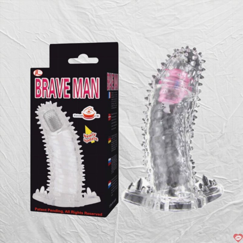 Bao cao su rung Baile Braveman siêu kích thích đầu dên đàn hồi 