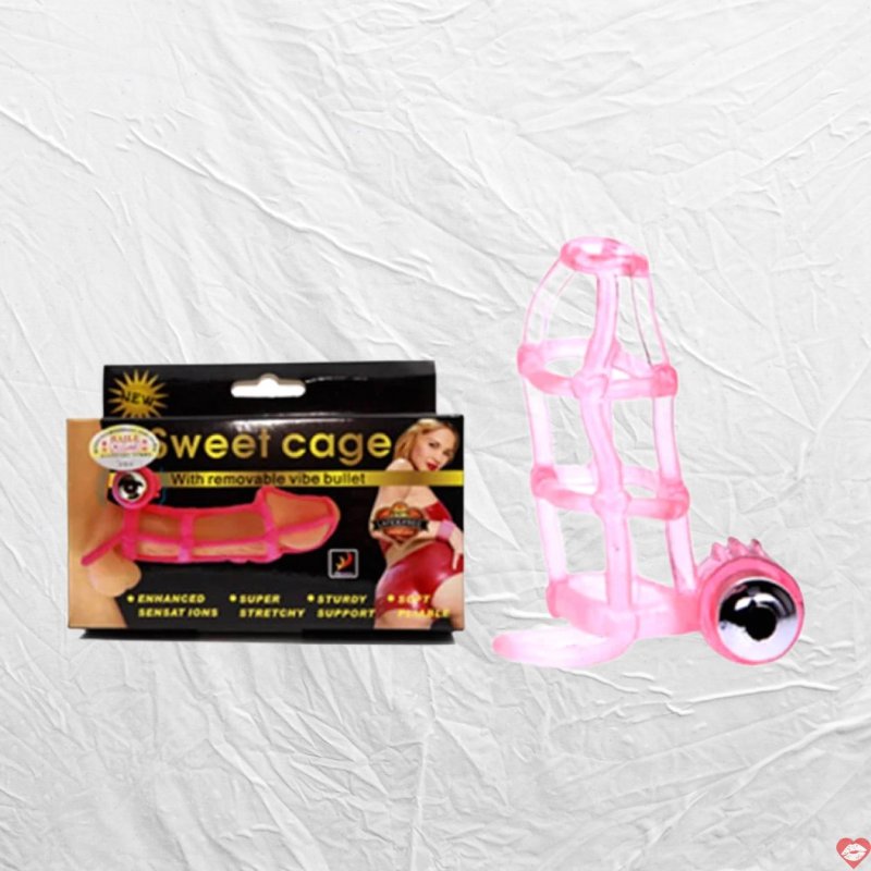 Bao cao su dên rung Baile Sweet Case tăng khoái cảm cực đỉnh 