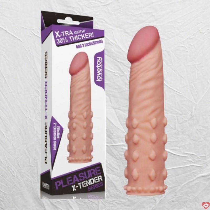 Bao cao su đôn dên Lovetoy 5cm gai siêu kích thích tăng khoái cảm 
