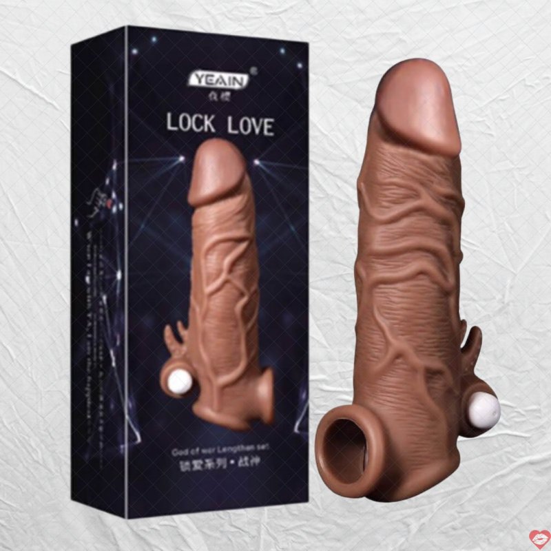 Bao cao su đôn dên rung Yeain Lock Love God of War siêu kích thích 