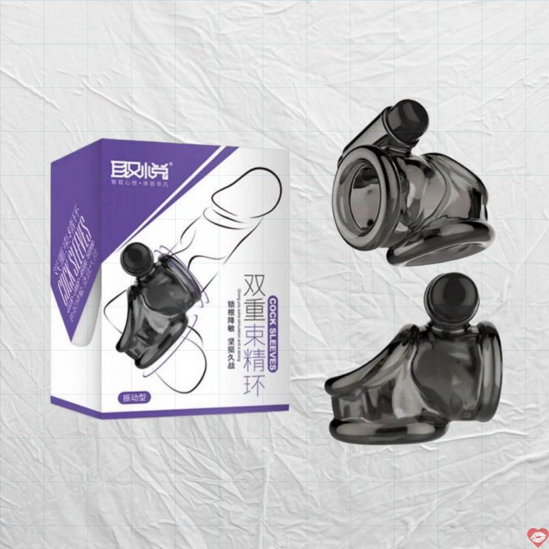 Bao cao su đôn dên rung Aichao Cock Sleeves siêu kích thích 