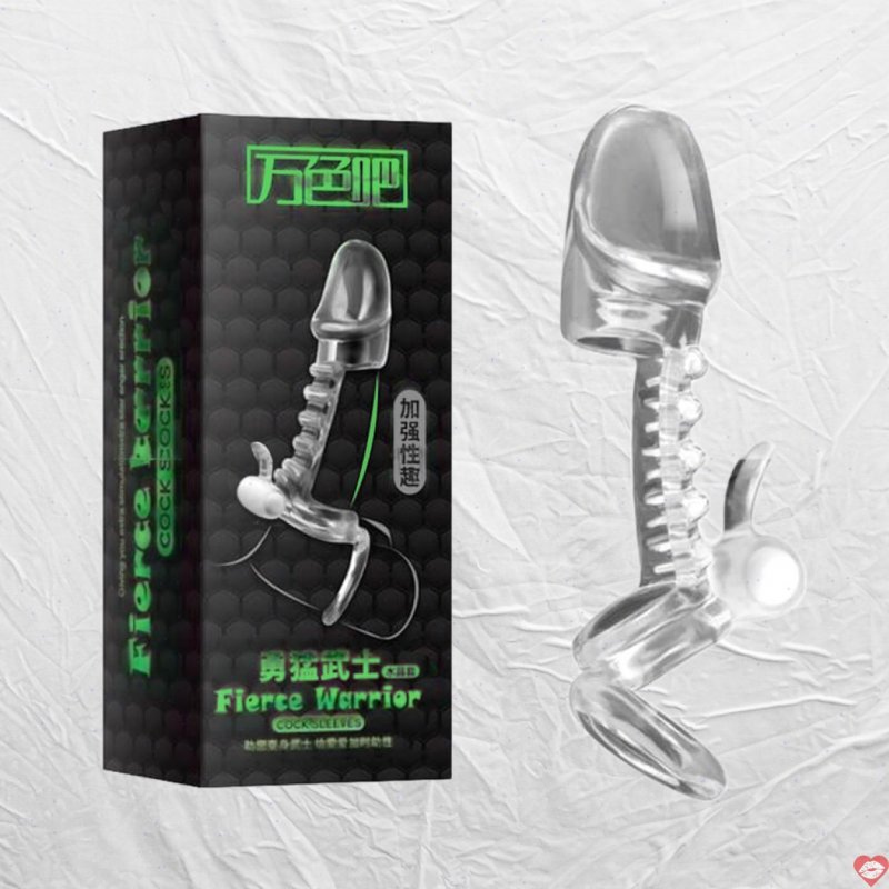 Bao cao su đôn dên rung Fierce Warrior tăng khoái cảm tuyệt vời 
