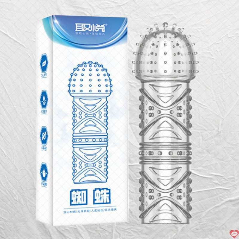 Bao Cao Su Aichao Xanh Dương Đôn Dên Kích Thích Cực Mạnh 