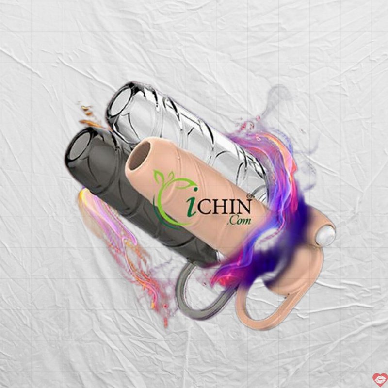 Bao cao su đôn dên hở đầu quai đeo rung cực mạnh tăng khoái cảm 