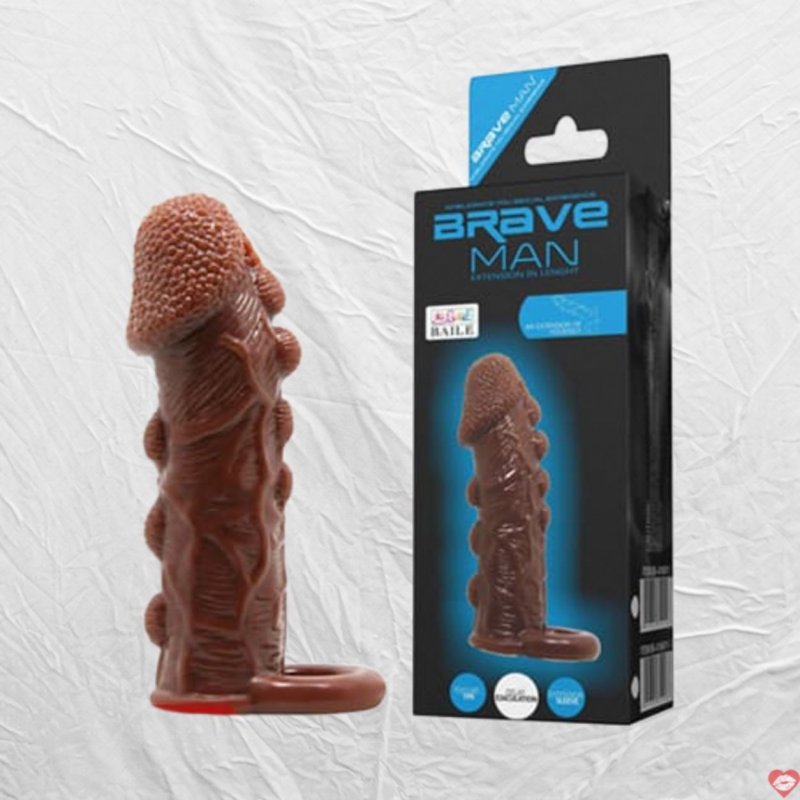 Mua Bao Cao Su Đôn Dên Brown Đầu Hình Trứng Cá - SHP1002