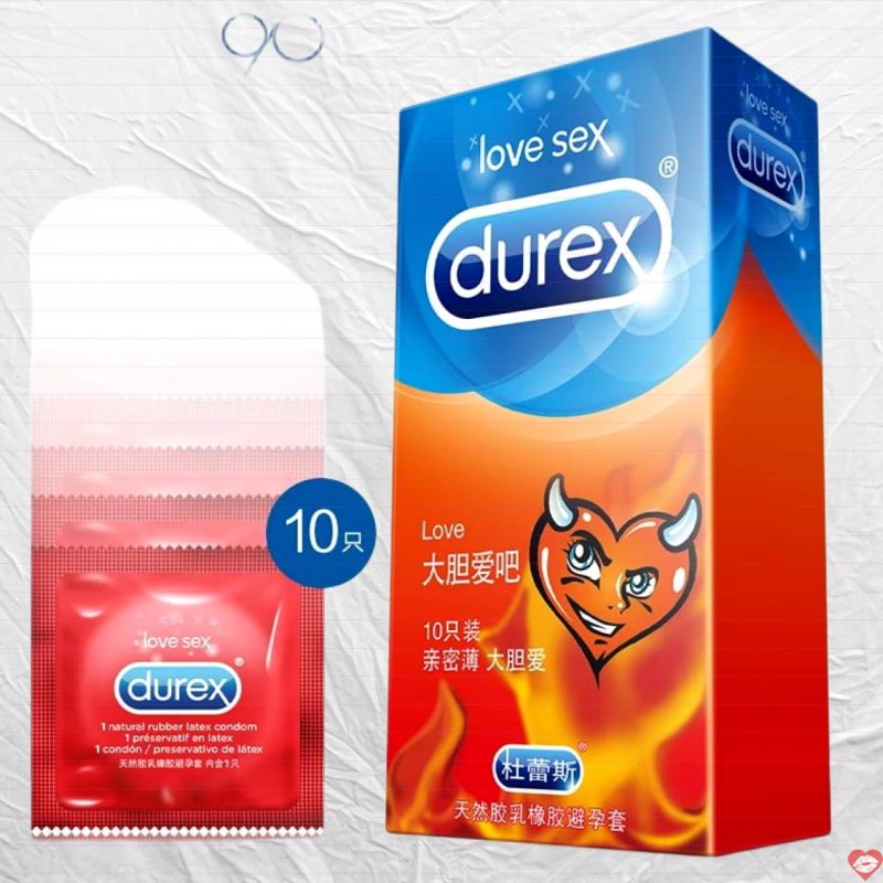 Bao cao su siêu mỏng Durex Love SHP492