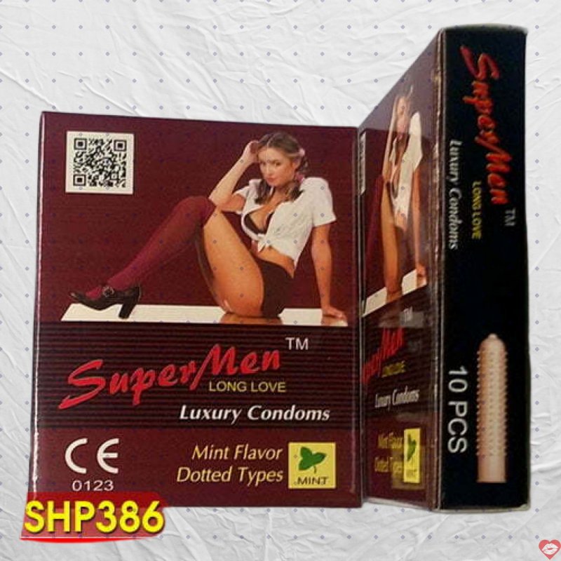 Bao cao su kéo dài thời gian supermen giúp tình yêu thăng hoa - SHP386