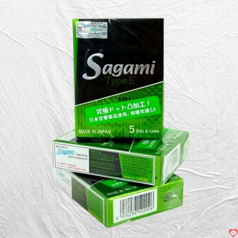 Bao cao su gai gân Sagami Extreme Dot made JaPan - SHP604