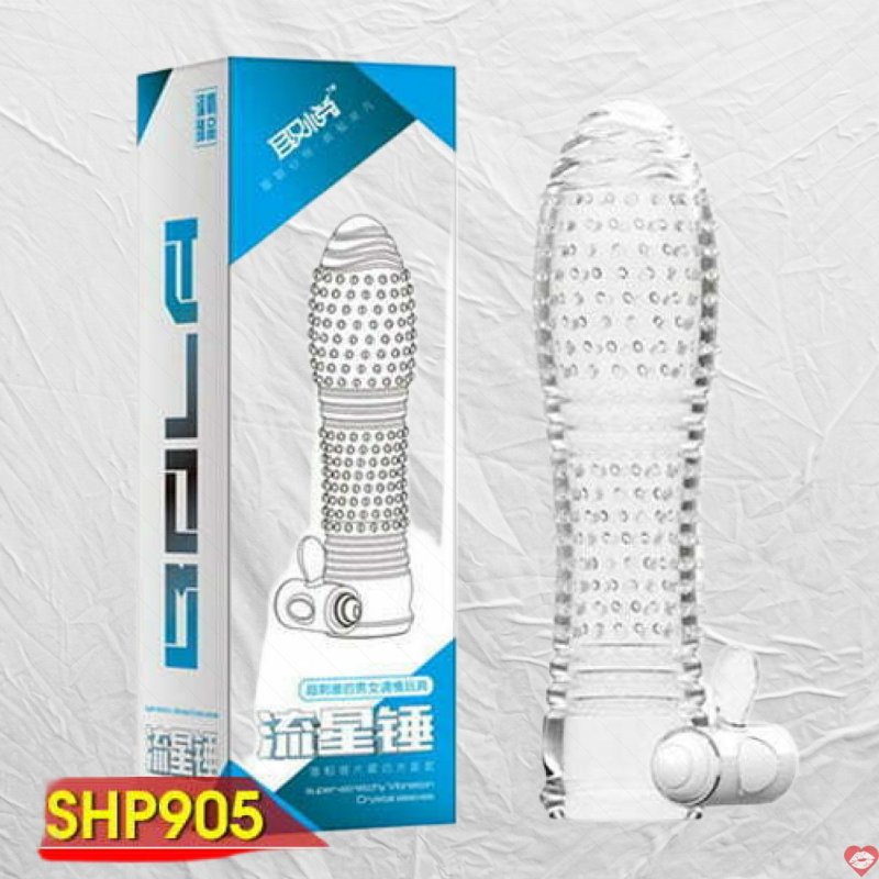 Bao cao su đôn dên Pha Lê có gai kích thích ham muốn - SHP905