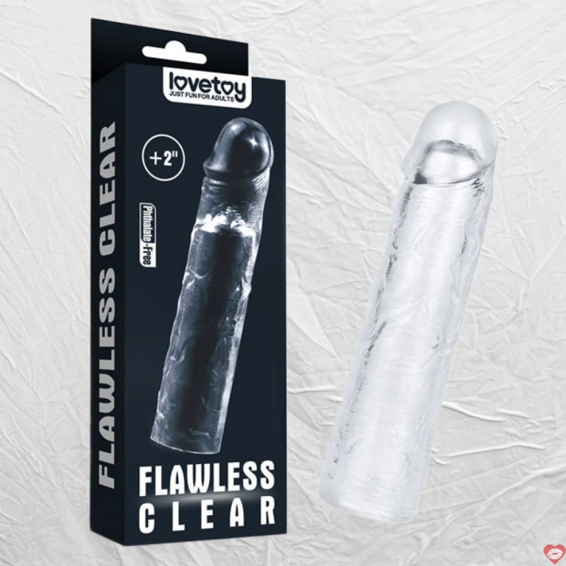 Bao cao su đôn dên LoveToy Flawless Clear Trơn trong suốt
