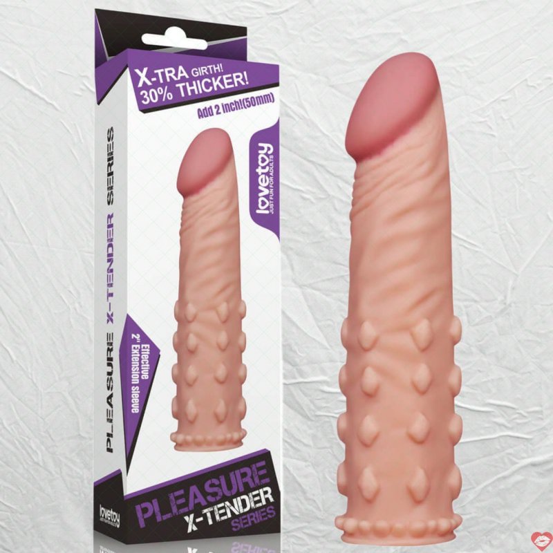 Bao cao su đôn dên Lovetoy Tăng 5cm có Gai