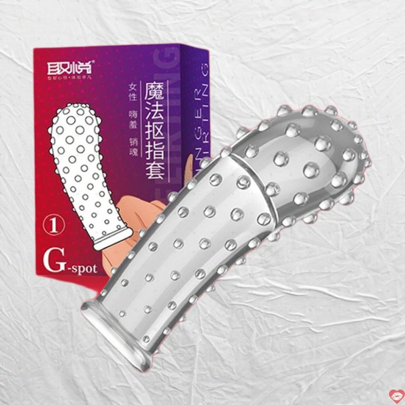 Bao cao su ngón tay gai nổi toàn thân Aichao G-Spot 1