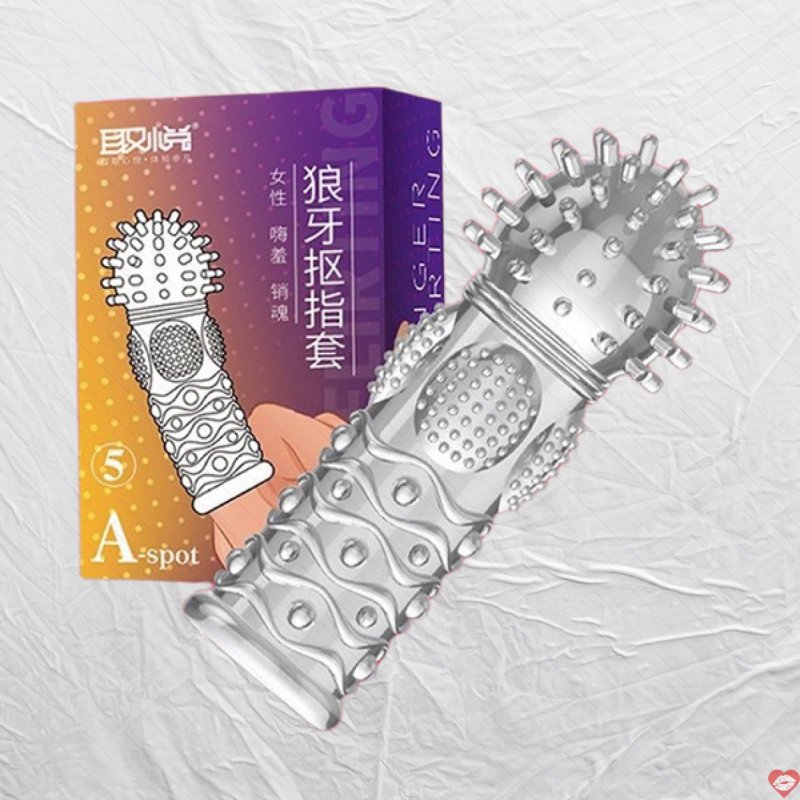 Bao cao su ngón tay gai nổi lớn Aichao A-Spot 5