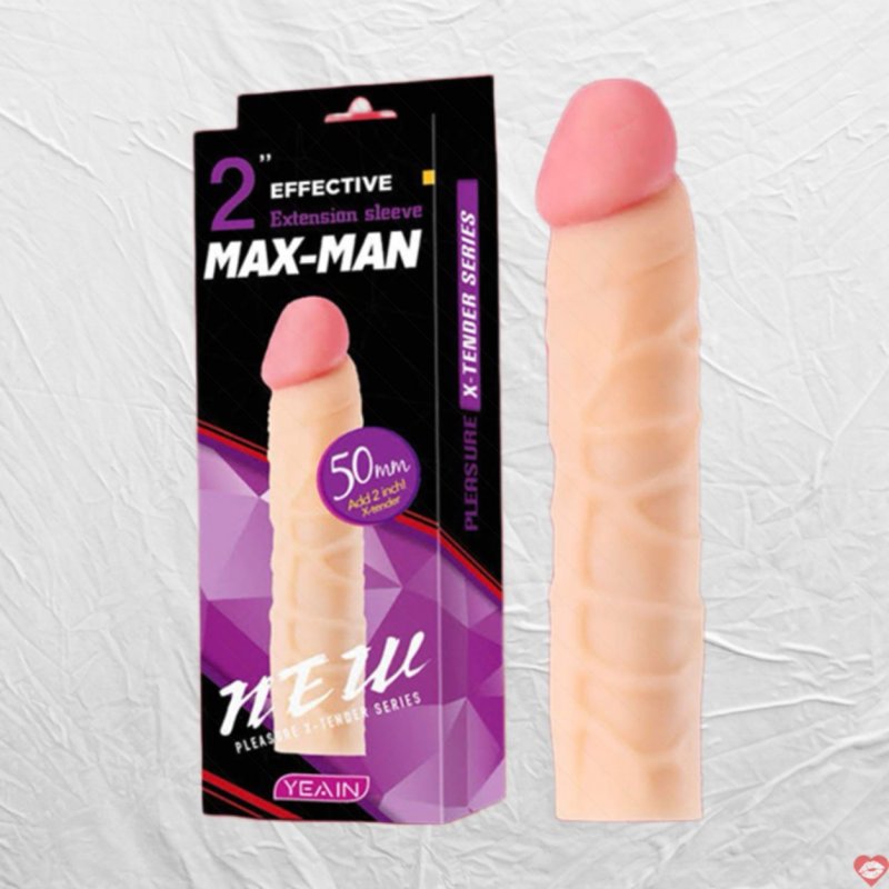 Bao cao su đôn dên siêu gân Maxman tăng 5cm - YY913