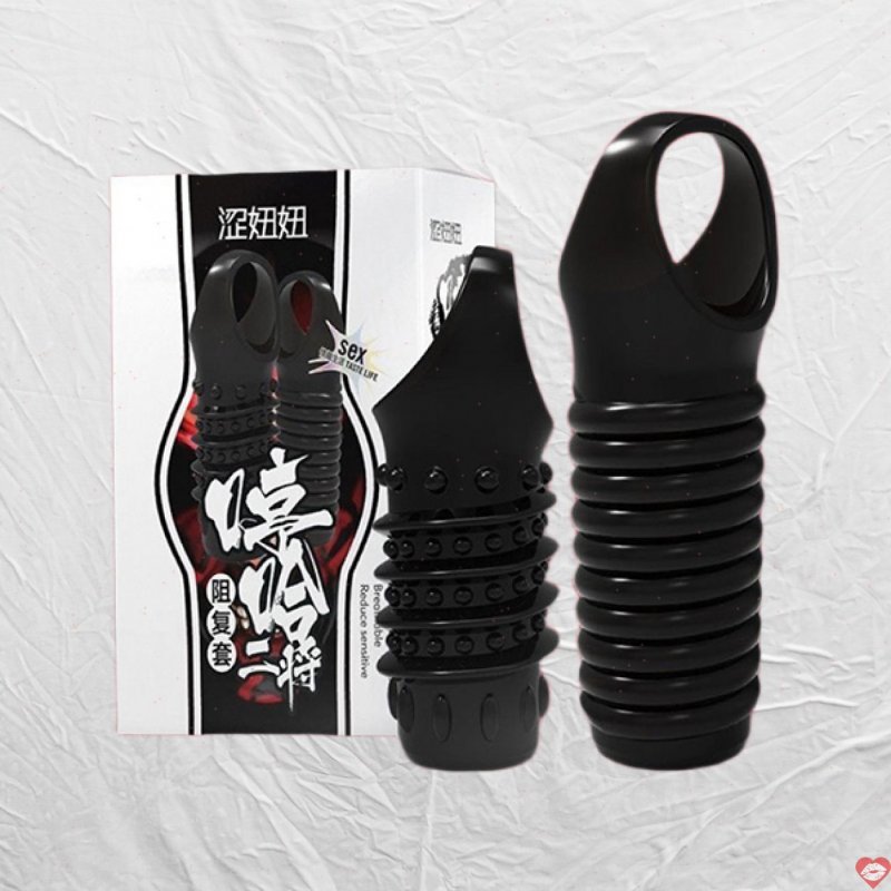Bộ 02 bao cao su đôn khúc giữa có quai đeo