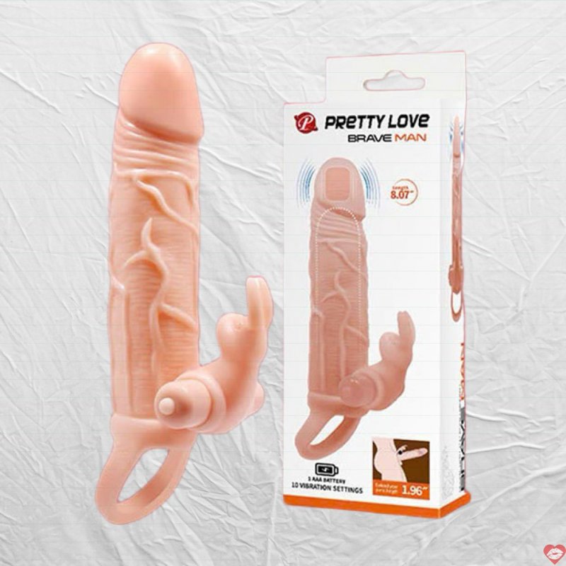 Bao đôn dên Pretty Love 5cm - Rung đầu 10 chế độ