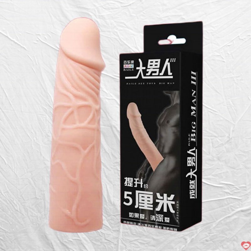 Bao cao su đôn dên Baile tăng thêm 6cm da ngăm tự nhiên