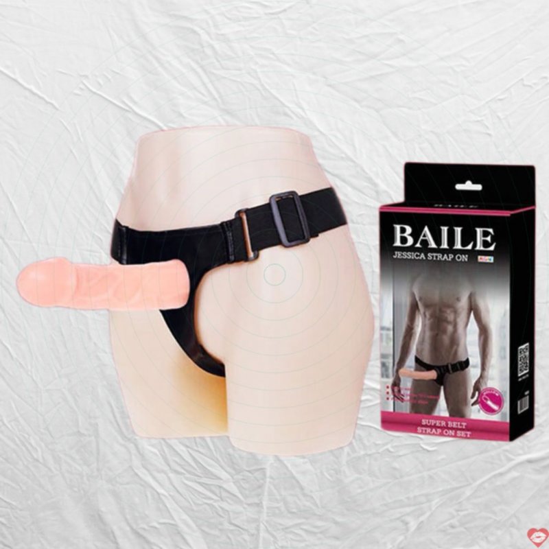 Dương vật giả dây đeo rỗng ruột Jessica Strap On có rung