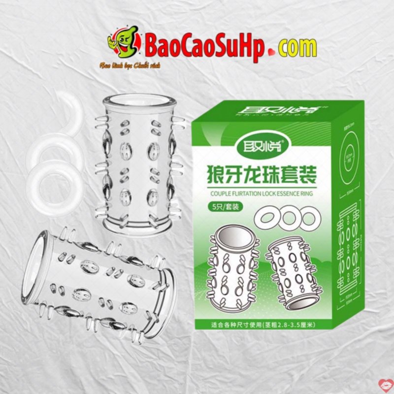 Bộ donden Mizzzee vòng đeo trong suốt mềm mại Delight LN0866