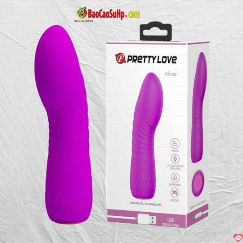 Máy rung ngón tay Prettylove Lina 12 chế độ đa dạng, mạnh mẽ 