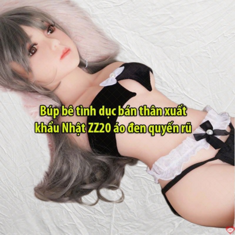 Búp Bê Tình Dục Bán Thân ZZ20 Áo Đen Quyến Rũ Nhập Khẩu 