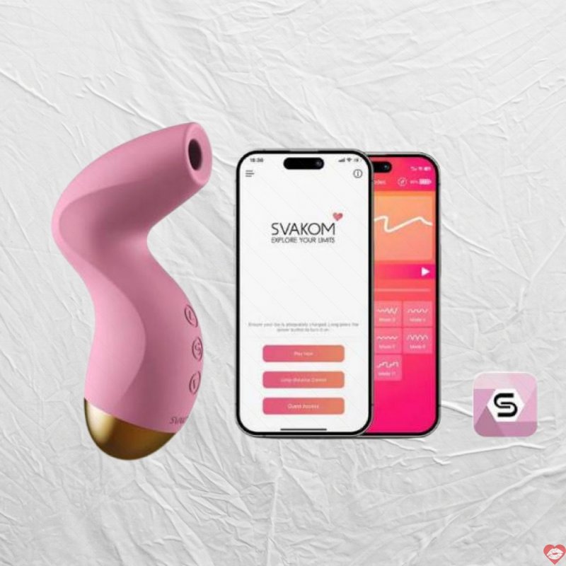 Svakom Pulse Pure Máy Massage Âm Vật Điều Khiển Qua App Công Nghệ Sóng Âm
