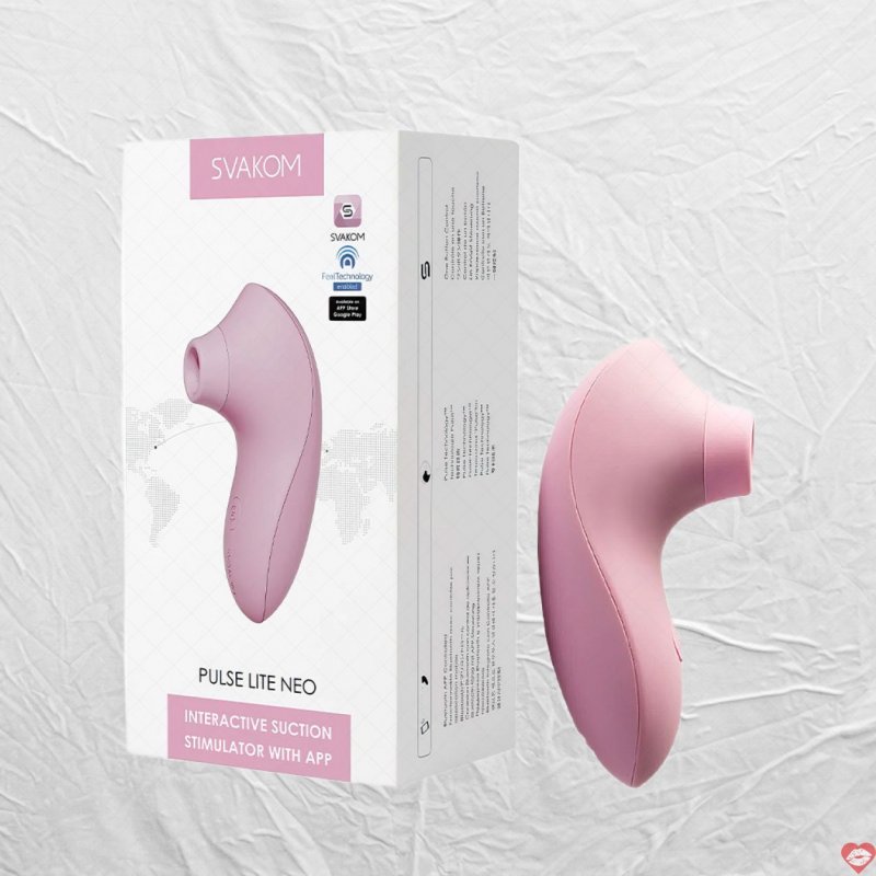 Máy massage điểm G Svakom Pulse Lite Neo bú hút điều khiển qua app bluetooth