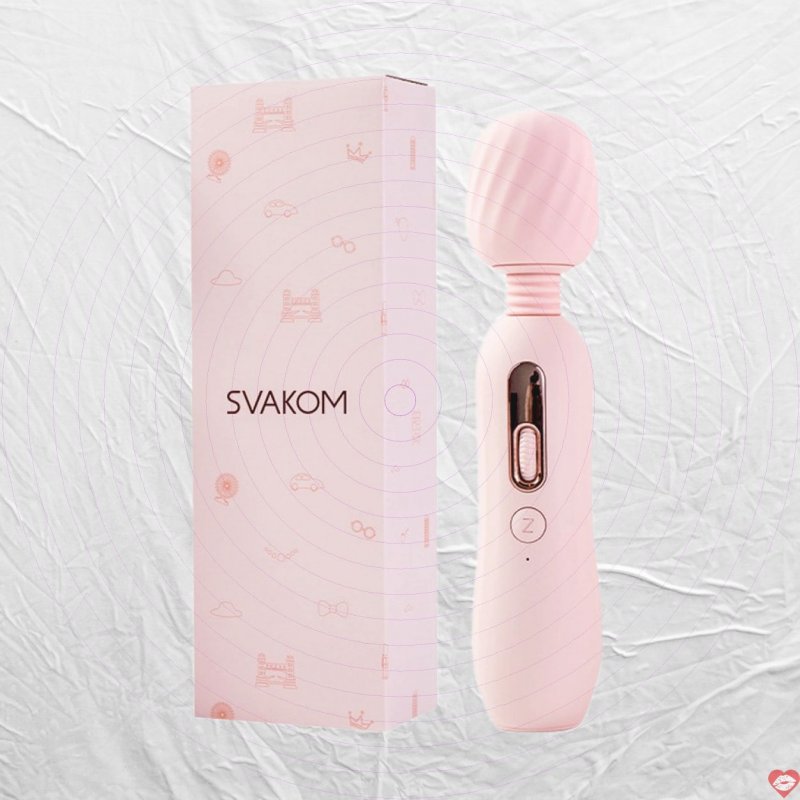 Chày rung hình cây nấm Svakom Zemalia Pink Mushroom massage điểm G
