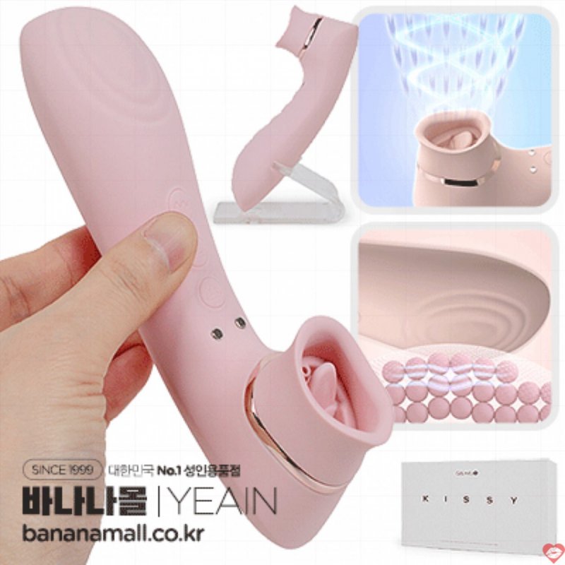 Lưỡi liếm hút âm đạo ngực kèm đầu rung Kissy Nhật Bản công nghệ mới 