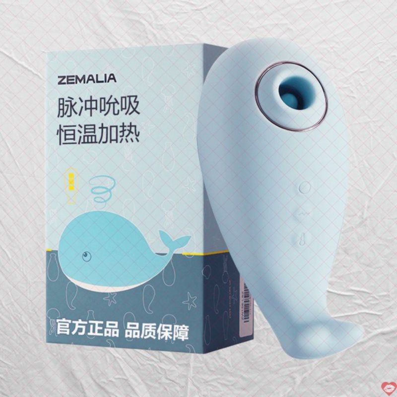 Máy massage Svakom Tantan Whale Pro hình cá heo kèm lưỡi giả bú hút