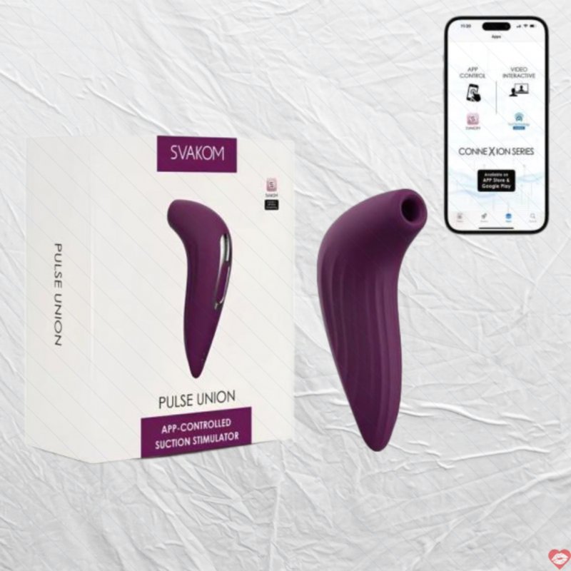 Máy massage điểm G Svakom Pulse Union điều khiển từ xa qua app bú hút kích thích