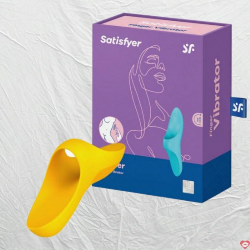 Sextoys ngón tay rung Satisfyer High Fly Teaser Finger Vibrator cao cấp nhập khẩu Đức