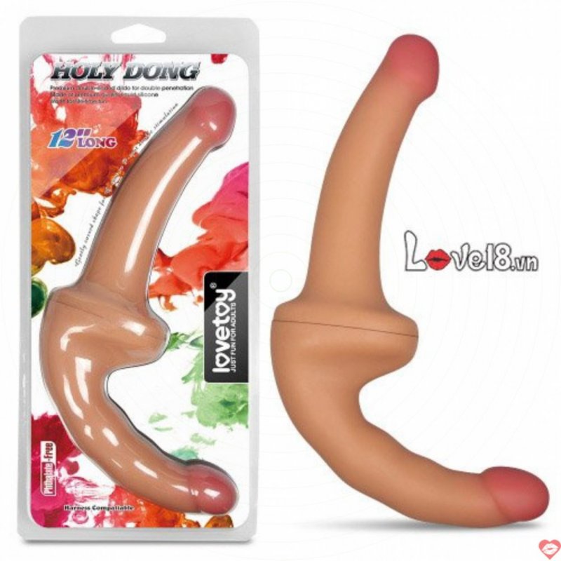 Dương Vật Giả 2 Đầu Mềm Mại Lovetoy Kích Thích Đỉnh Cao 