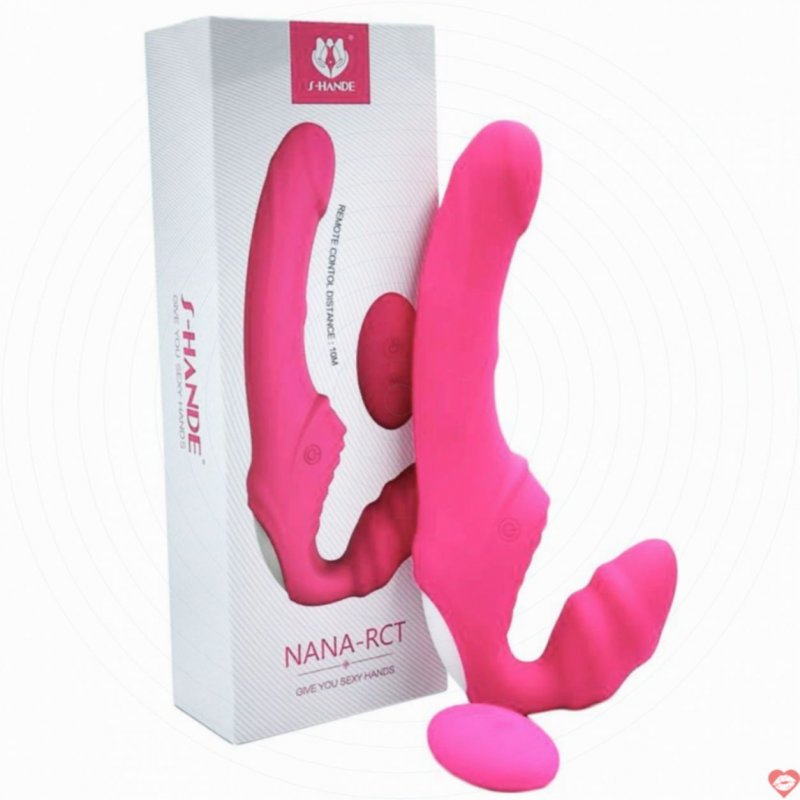 Dương Vật Giả Siêu Rung 2 Đầu Điều Khiển Từ Xa S-Hande 