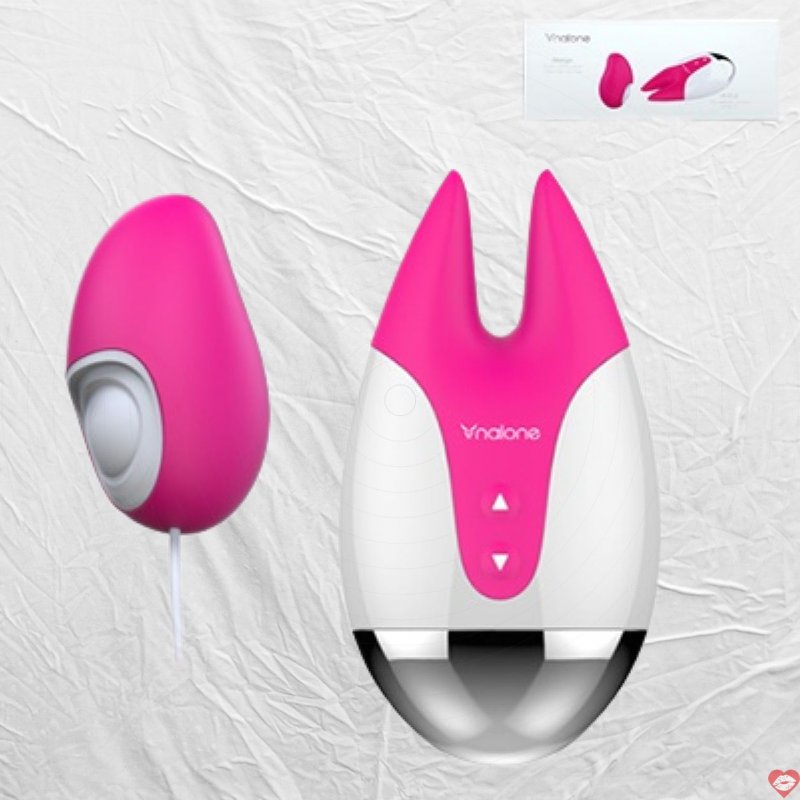 Trứng Rung 2 Đầu Cao Cấp Kích Thích Âm Đạo Và Nhũ Hoa - Nalone FiFi