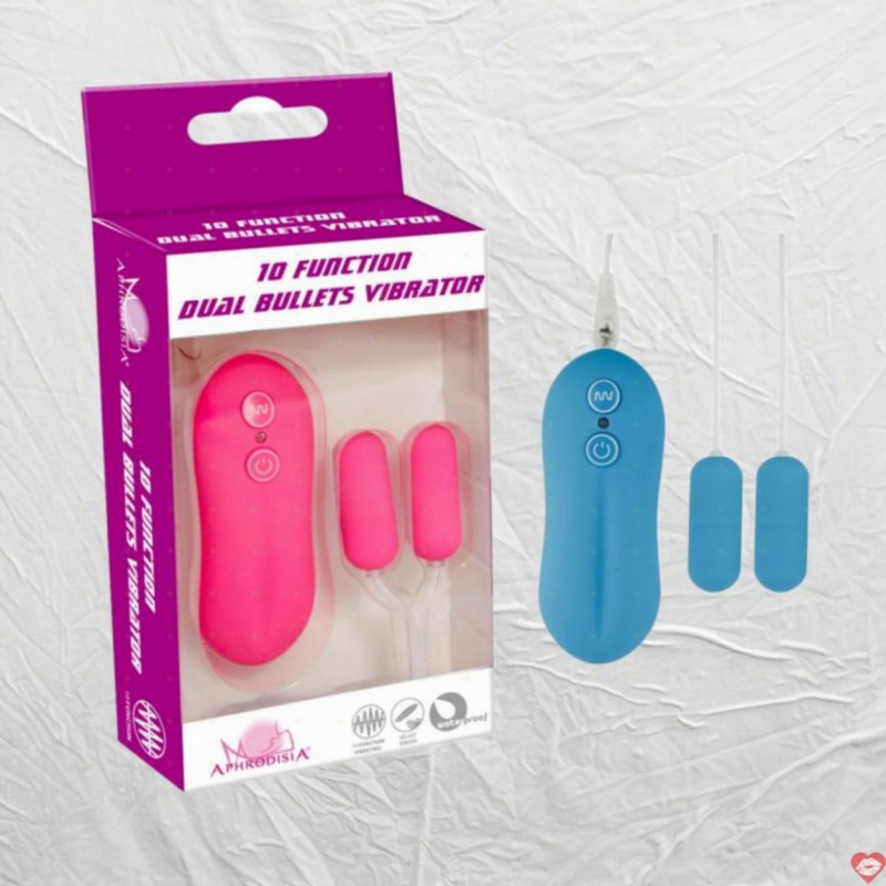 Trứng Rung Kích Thích 2 Đầu 10 Chế Độ - Aphrodisia