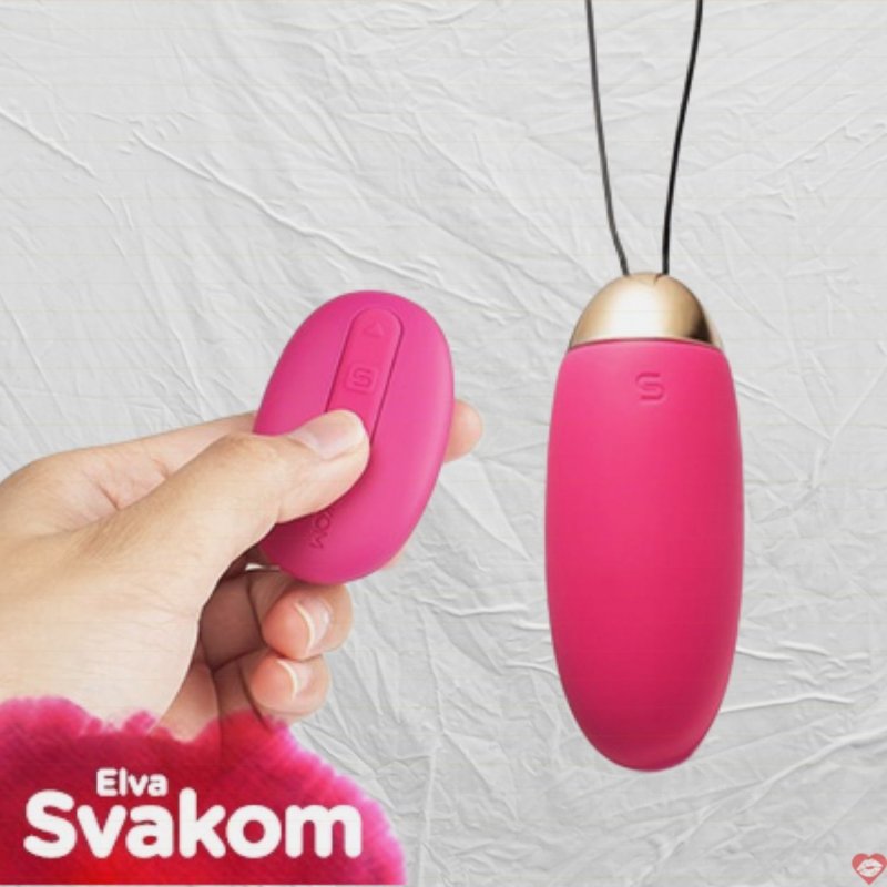 Trứng Rung Cao Cấp Điều Khiển Từ Xa Rung Siêu Mạnh - Svakom Elva USA