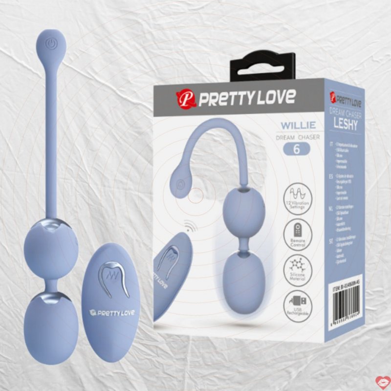 Trứng Rung Cao Cấp Điều Khiển Từ Xa - Prettylove Willie