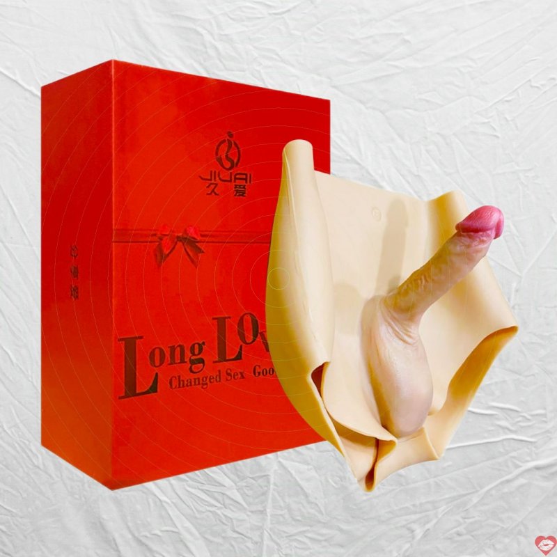 Quần silicon gắn dương vật giả Jiuai Long Love Size S 03