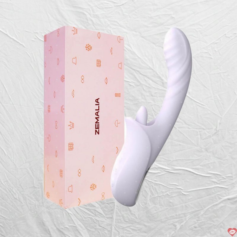 Dương vật giả đa năng Svakom Zemalia Rabbit Clitoral kèm lưỡi liếm