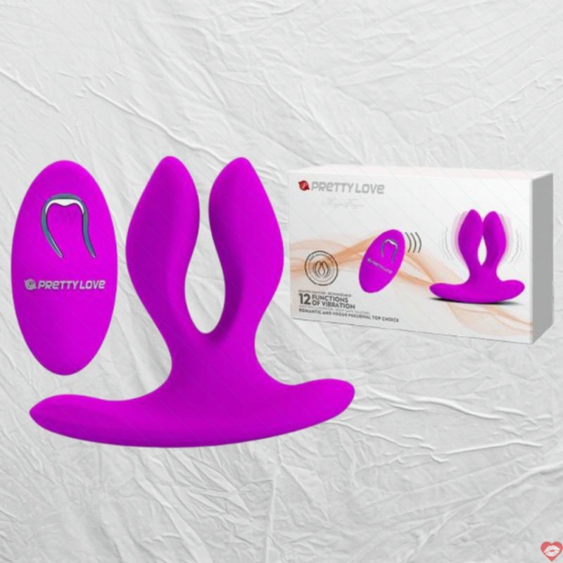 Trứng rung Pretty Love Magic Fingers máy massage 2 đầu kích thích điểm G và hậu môn