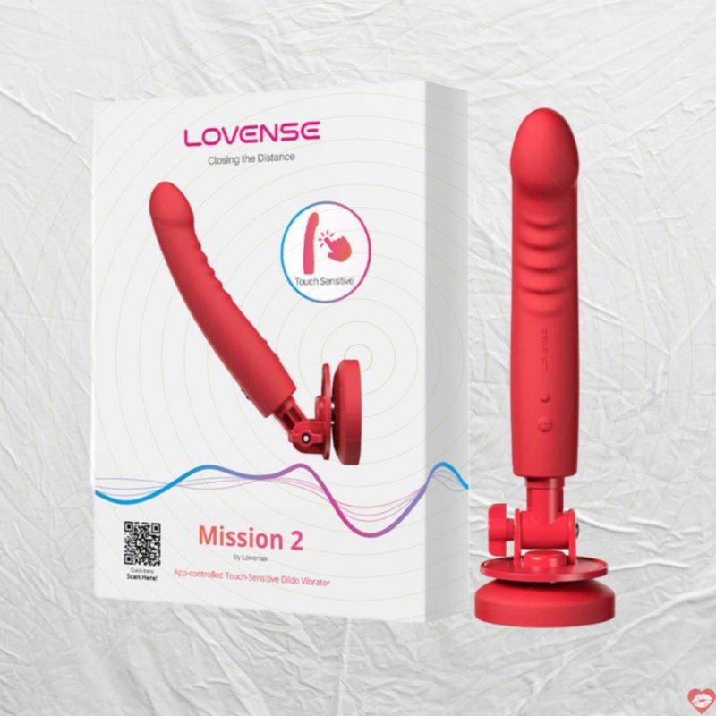 Dương vật giả Lovense Mission 2 rung thụt điều khiển qua app