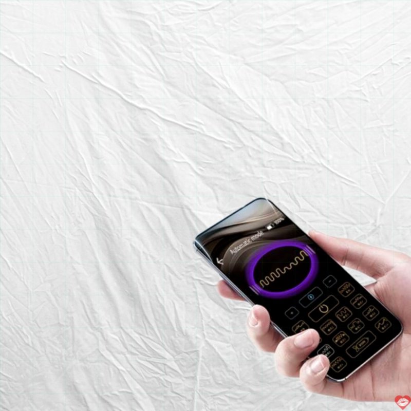 Dương vật giả Pretty Love Liam điều khiển qua app điện thoại có nhánh phụ tai thỏ