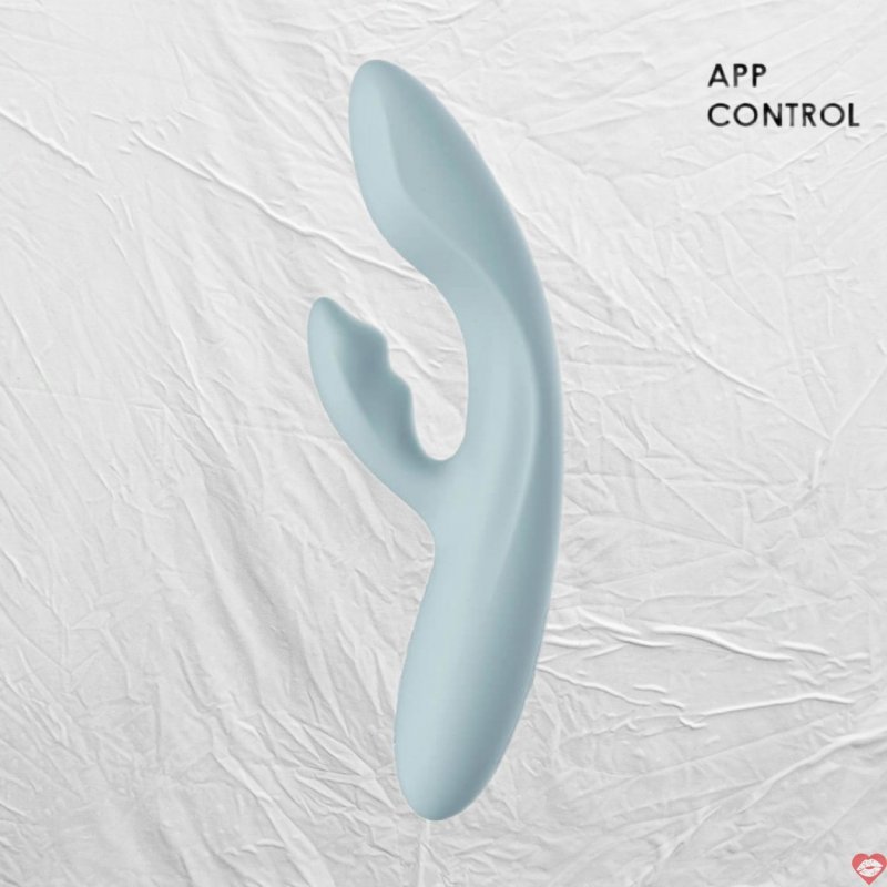 SVAKOM Chika sextoy điều khiển bằng App 2 nhánh rung sưởi ấm 38 độ C