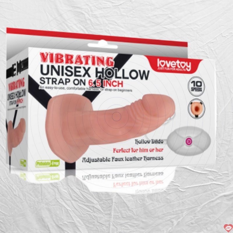 Dương Vật Giả Có Rung Dây Đeo Siêu Thật Lovetoy USA, Hot 