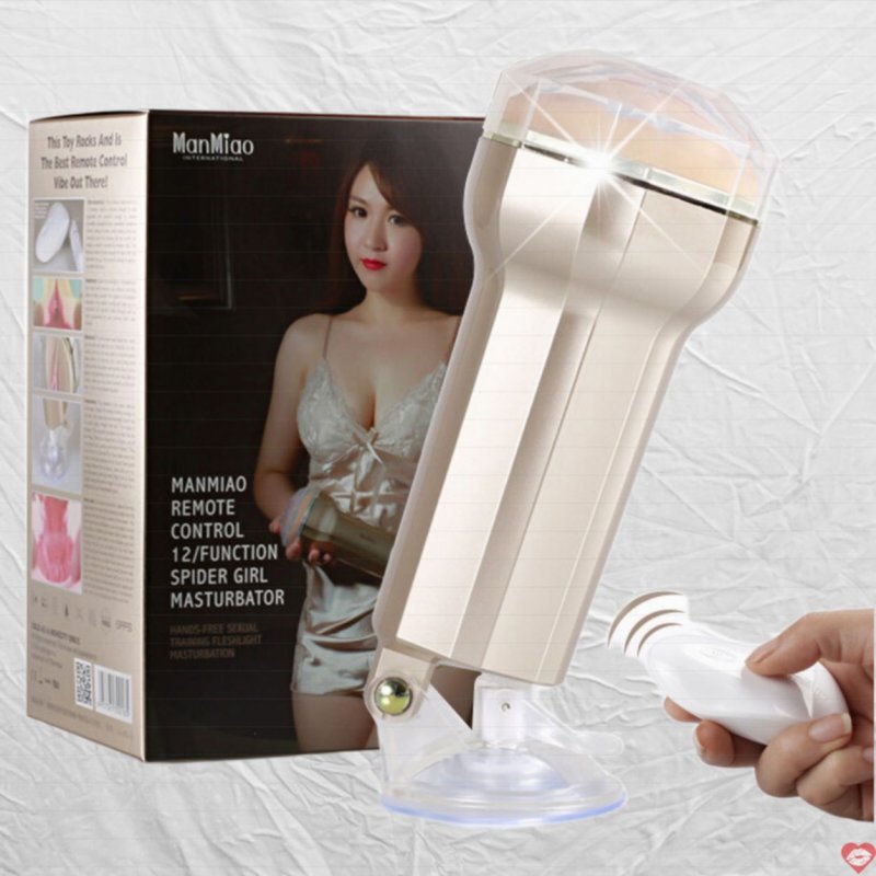 Âm Đạo Dán Tường Cao Cấp Điều Khiển Từ Xa - ManMiao Gold Sang Trọng