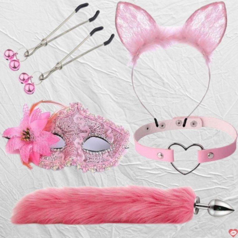 Bộ Cosplay Hồ Ly Nhiều Màu Siêu Dễ Thương đồ chơi BDSM