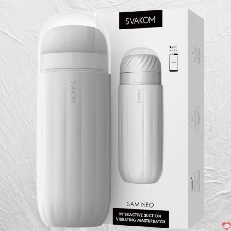 Âm đạo giả tự động điều khiển qua app điện thoại tương tác webcam - Svakom Sam Neo