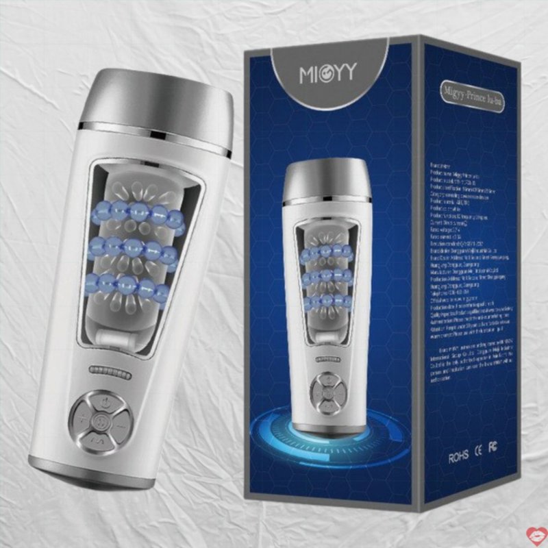 Âm đạo giả đa năng Migyy Prince Lu-ba máy rung thụt bú mút tự động